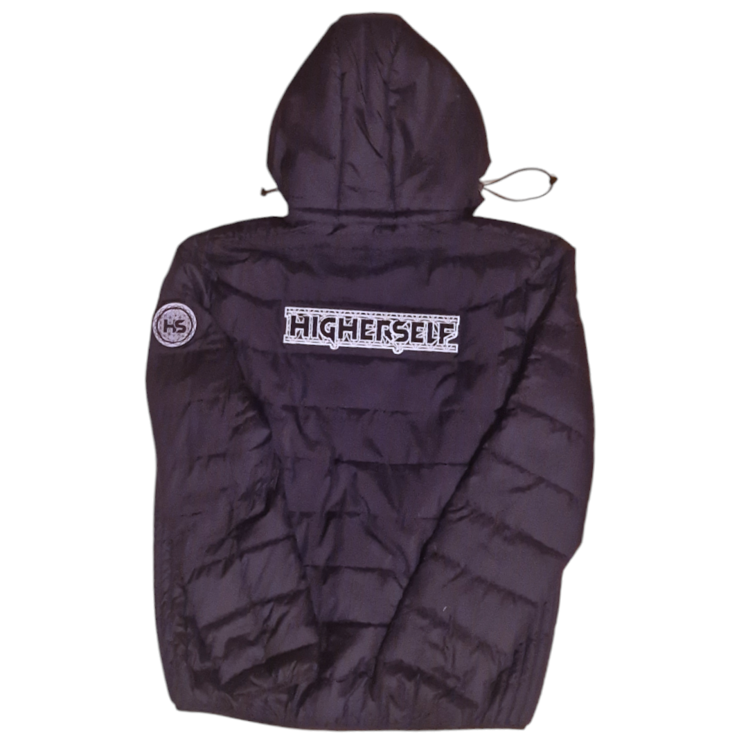 Hooded nano padded jacket