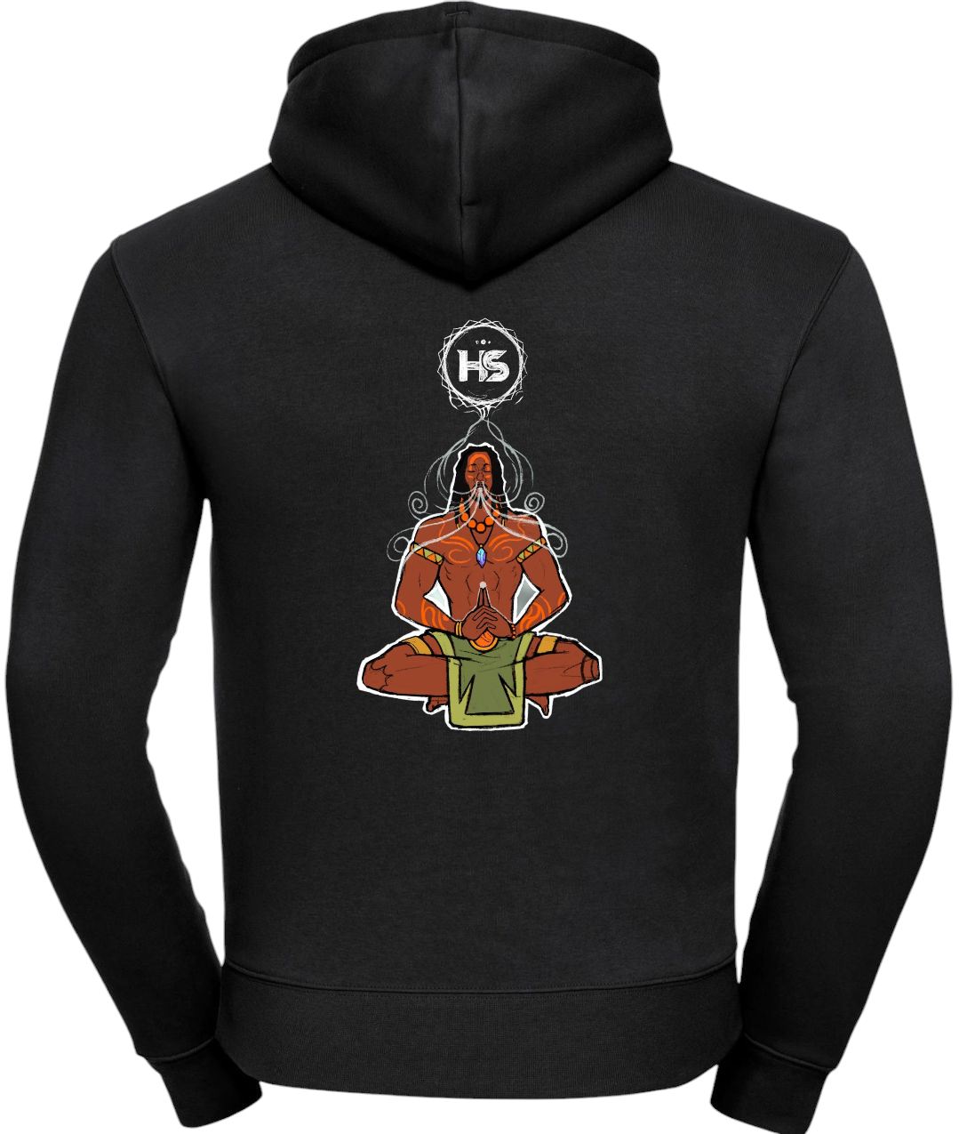 Breathwork male artwork hoody