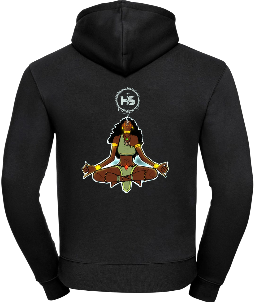Breathwork Female artwork hoodie