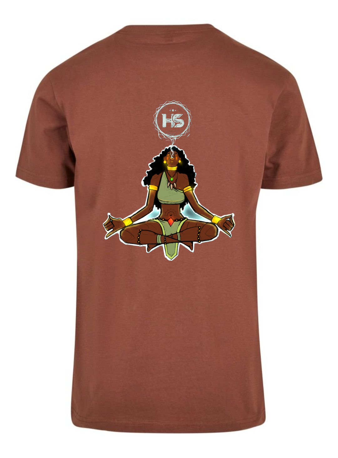 Breathwork female art t-shirt (unisex)