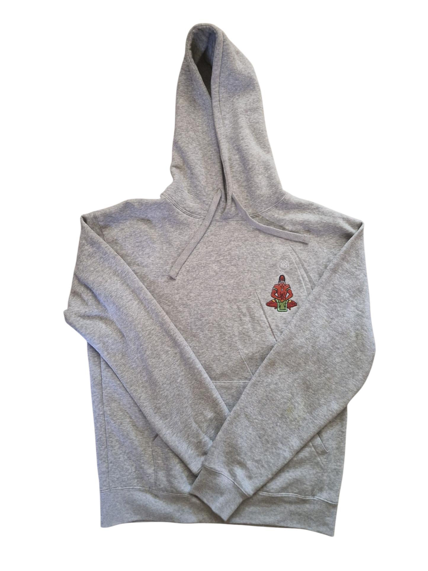 Breathwork embroided male artwork hoodie