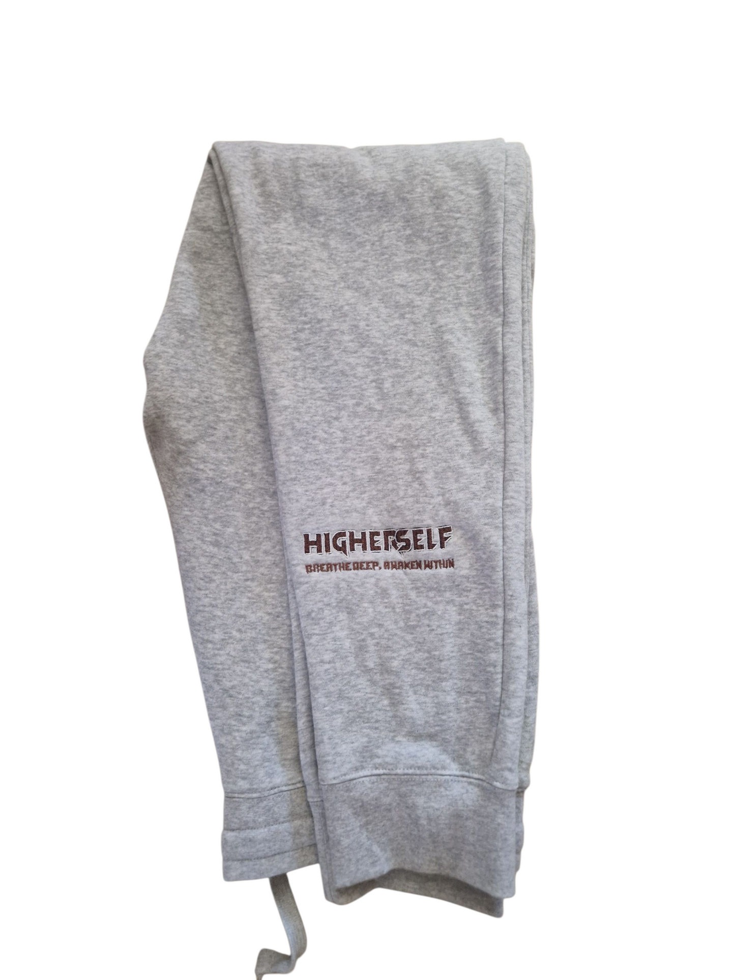 Breathwork embroided Male artwork tracksuit bottom