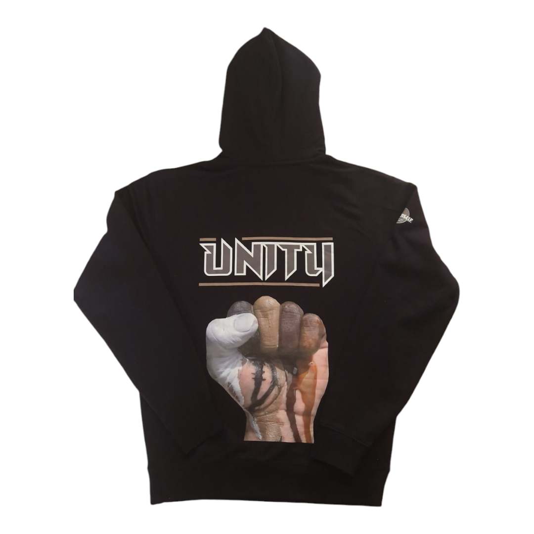 Unity hooded top