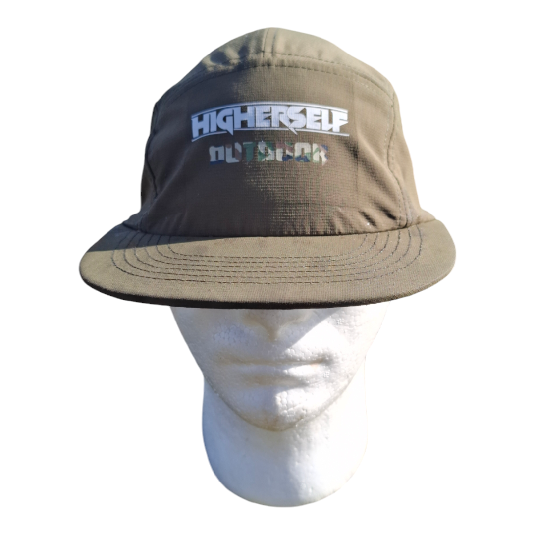 Waterproof five panel cap