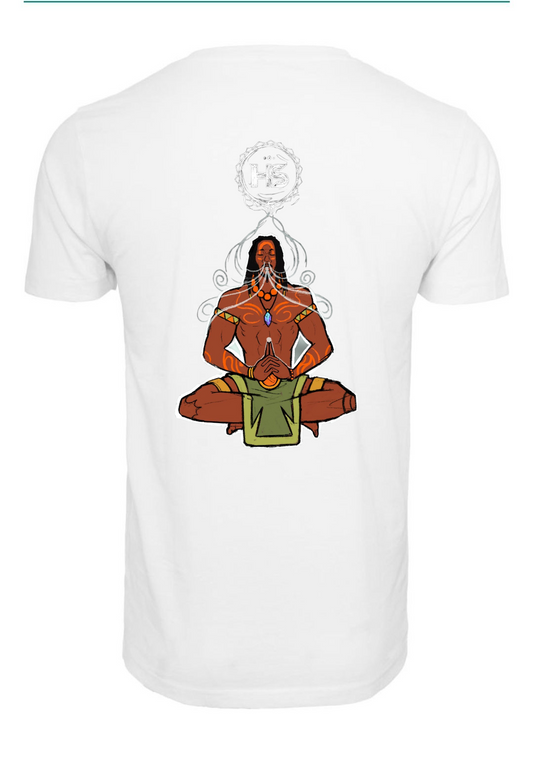 Breathwork male art t-shirt (unisex)